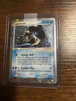 Pokemon TCG Lapras EX Holo Ultra Rare Card Ruby and Sapphire 99/109 - Image 1