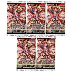 (5) Yu-Gi-Oh Trading Cards Photon Hypernova Booster PACKS Lot Sealed 83717858881 - Image 1