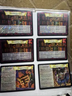 Harry Potter 2001 TCG Foil Card Lot Of 9 Harry Potter Warner Bros. Lot 73 - Image 2