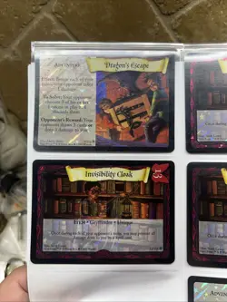 Harry Potter 2001 TCG Foil Card Lot Of 9 Harry Potter Warner Bros. Lot 73 - Image 3