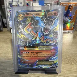 Pokemon Charizard Mega EX Holo Topps Pikachu's Vacation 51 Card - Image 1