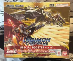 New Sealed Digimon Card Game Special Booster Ver 2.5 Booster Box BT 19-20 x1 - Image 1
