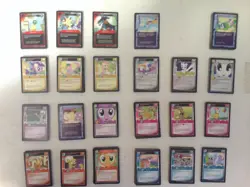 My Little Pony CCG - Premiere lot - 448 cards inc. 6 Promo 26 Fixed 92R - Image 1