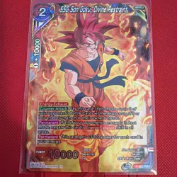 Dragon Ball Super Card Game TCG SSG Son Goku Divine Restraint P-362 - Image 1