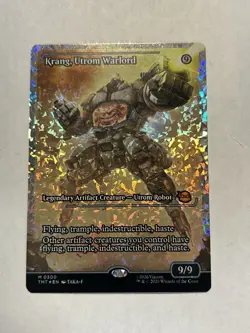 MTG Krang, Utrom Warlord (Showcase) (Fracture Foil) 0300 TMNT Teenage Mutant - Image 1