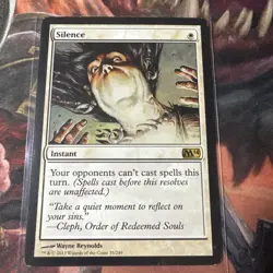 MTG Silence - Magic 2014 - Image 1