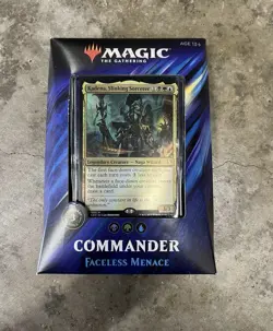 SEALED Magic: The Gathering Commander 2019 Faceless Menace Precon Deck - Image 1