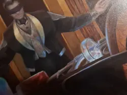 Original Art MTG Magic The Gathering - Corrupt Court Official - Drew Baker - Image 5