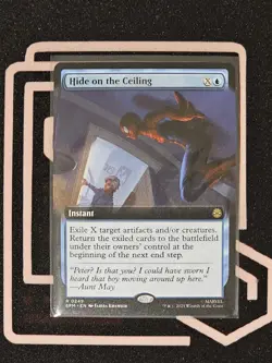 MTG Hide On The Ceiling 0249 Extended Art NON FOIL Rare - Image 1