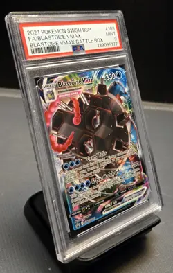 2021 Pokemon Blastoise VMAX -SWSH103 - Black Star Promo - PSA 9 Mint - Image 2