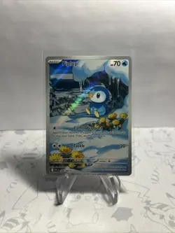 Pokemon TCG Piplup 98/94 Illustration Rare IR Phantasmal Flames Raw Near Mint - Image 2