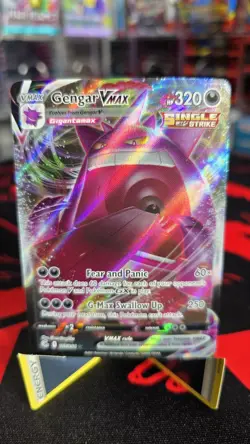 Gengar VMAX 157/264 Pokemon Fusion Strike Holo NM or Better - Image 1
