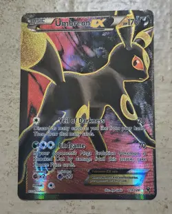 Pokemon Umbreon EX Full Art Holo Ultra Rare 119/124 Fates Collide 2016 - Image 1