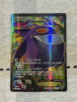 Pokemon Gengar EX (114 Full Art) 114/119 XY Phantom Forces - Image 1