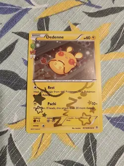 Pokemon TCG Dedenne Uncommon Generations: Radiant Collection RC10/RC32 - NM-Mint - Image 1