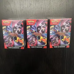 Pokemon TCG Scarlet Violet Destined Rivals Booster Bundles Sealed, Lot of 3 - Image 1