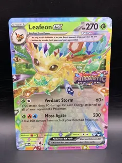 LEAFEON ex 006/131 Surprise Box Stamped ~ Pokemon TCG: Prismatic Evolutions - Image 1