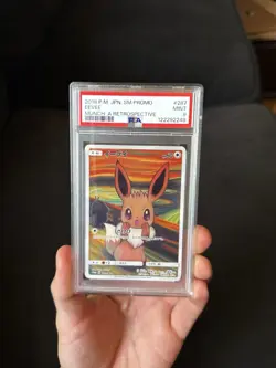 Pokemon Eevee 287/SM-P Scream Munch Promo PSA 9 - Image 1