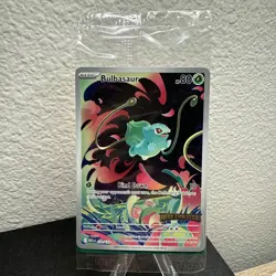 Pokemon TCG Bulbasaur 133/132 Mega Evolutions IR Stamped Promo sealed Mint - Image 3