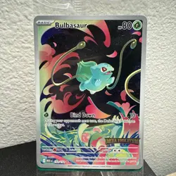 Pokemon TCG Bulbasaur 133/132 Mega Evolutions IR Stamped Promo sealed Mint - Image 5
