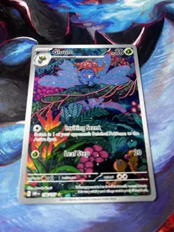 Gloom - 198/197 - Illustration Rare NM-Mint Pokemon SV03 - Obsidian Flames - Image 1