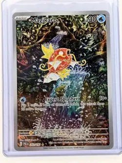 MAGIKARP 203/193 Illustration Rare Holo Pokemon Paldea Evolved - Image 1