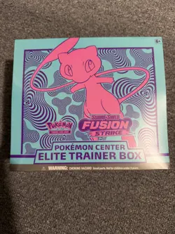 Fusion Strike Pokemon Center Exclusive Sword and Shield Elite Trainer Box ETB - Image 1