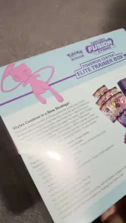 Fusion Strike Pokemon Center Exclusive Sword and Shield Elite Trainer Box ETB - Image 2