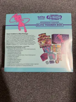 Fusion Strike Pokemon Center Exclusive Sword and Shield Elite Trainer Box ETB - Image 3
