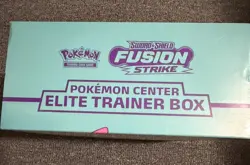 Fusion Strike Pokemon Center Exclusive Sword and Shield Elite Trainer Box ETB - Image 4