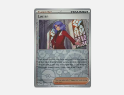 LUCIAN 157/167 TWILIGHT MASQUERADE POKEMON (REVERSE HOLO, NM) - Image 1