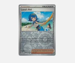LANA'S AID 155/167 TWILIGHT MASQUERADE POKEMON (REVERSE HOLO, NM) - Image 1