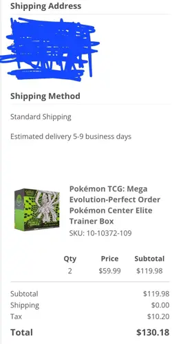 Pokemon TCG Mega Evolution Perfect Order Pokemon Center ETB CONFIRMED / PREORDER - Image 1