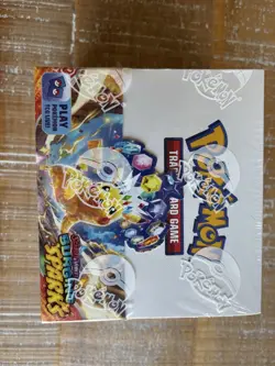 Pokemon Surging Sparks Booster Box (36 Packs) - Factory Sealed - Image 2