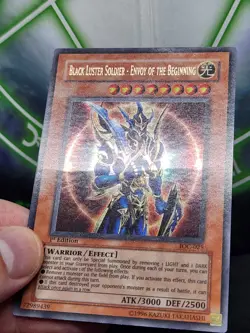 Yugioh Black Luster Soldier - Envoy Of The Beginning IOC-025 Ultra 1st Ed HP - Image 3