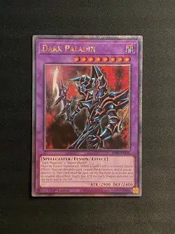 Dark Paladin Quarter Century Secret Rare 1st Edition RA03-EN126 Yu-Gi-Oh QCR NM - Image 1