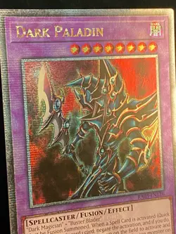 Dark Paladin Quarter Century Secret Rare 1st Edition RA03-EN126 Yu-Gi-Oh QCR NM - Image 3
