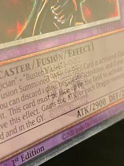 Dark Paladin Quarter Century Secret Rare 1st Edition RA03-EN126 Yu-Gi-Oh QCR NM - Image 4