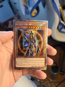 Yugioh Black Luster Soldier - Envoy of the Beginning RA03-EN132 Platinum Secret - Image 1