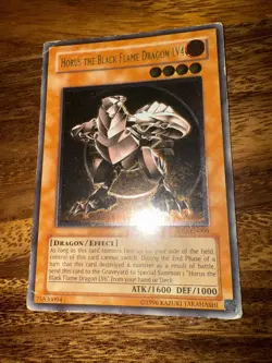 Horus The Black Flame Dragon LV4 (UTR) SOD-EN006 Soul of the Duelist Unlimited - Image 1