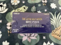 One Piece TCG: The Azure Sea's Seven Booster Box (OP-14) Sealed - Slight Rip - Image 4