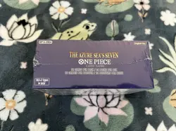 One Piece TCG: The Azure Sea's Seven Booster Box (OP-14) Sealed - Slight Rip - Image 5