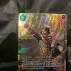 Portgas.D.Ace OP13-119 SEC - One Piece TCG - Foil NM Near-Mint Secret Rare - Image 2
