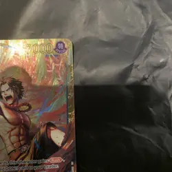 Portgas.D.Ace OP13-119 SEC - One Piece TCG - Foil NM Near-Mint Secret Rare - Image 3