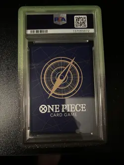 2025 One Piece OP12 EN Alternate Art Dead Man's Game PSA 10 GEM MINT - Image 2