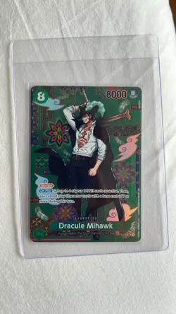 One Piece CCG Mihawk SP Alternate Art OP12-030 NM English OP14 - Image 1