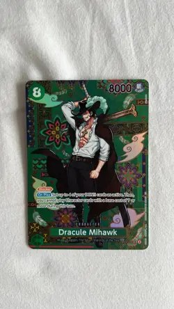 One Piece CCG Mihawk SP Alternate Art OP12-030 NM English OP14 - Image 2
