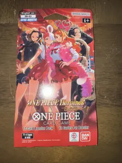 NEW/SEALED One Piece TCG Extra Booster Pack Heroines Edition EB-03 English - Image 1