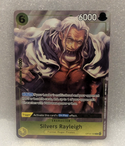 One Piece The Azure Sea’s Seven Silvers Rayleigh OP14-108 Dash Pack NM - Image 1