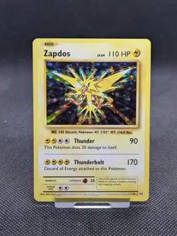 Pokemon Card Zapdos 42/108 XY Evolutions Holo Rare NM/M - Image 1